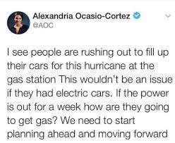 Maybe you would like to learn more about one of these? Fact Check Did Ocasio Cortez Tweet About Electric Cars During Hurricane Dorian Check Your Fact