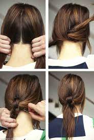 The Hair Tie Ponytail Hairstyles Easy Hair Knot Hair Styles