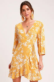 Find A Trendy Women S Yellow Dress To Light Up A Room Affordable Stylish Yellow Cockta Summer Dresses With Sleeves Womens Yellow Dress Cocktail Dress Yellow