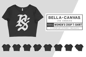 Bella Canvas 6681 Women S Crop Tee Womens Cropped Tee Bella Canvas Crop Tee