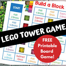 These games help students develop skills such as. Lego Tower Game Little Bins And Bricks