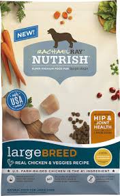 Rachael Ray Nutrish Large Breed Real Chicken Veggies Recipe Dry Dog Food 28 Lb Bag