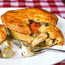 Turkey Pot Pie An Old Fashioned Leftover Turkey Classic Recipe Turkey Pot Pie Leftover Turkey Recipes Recipes
