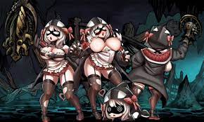 cute darkest dungeon defeated hololive niur sakamata chloe tagme  vtuber 