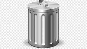 Maybe you would like to learn more about one of these? Trash Can Icon Cylindrical Gray Stainless Steel Trash Bin Png Pngegg
