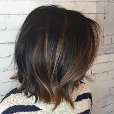Natural Look Highlights Thick Hair Styles Chocolate Brown Hair Color Chocolate Brown Hair