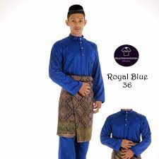 We perfectly designed this amazing baju melayu to compliment your body and make you look extra handsome in the morning of raya. Baju Melayu Royal Blue Shopee Singapore
