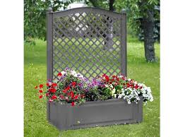Khw Plantenbak Met Klimrek Online Kopen Lidl Garden Planter Boxes Plastic Planter Boxes Planter Boxes