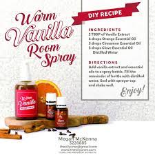 Diy Warm Vanilla Room Spray All Natural Young Living Room Spray Learn How To Make It Over A Essential Oils Room Spray Fall Essential Oils Essential Oil Spray