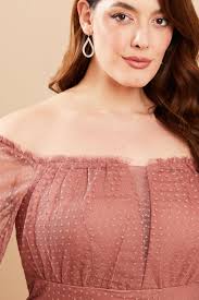 Vestido de festa Vestido de Festa Plus Size Rose Longo Daniele