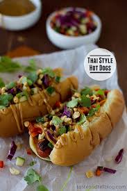 Thai Style Hot Dogs Rezept Rezepte Asiatisches Essen Essen Und Trinken