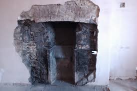 See if you can remove it and look inside with a torch to get an idea of how deep it is. Opening Up Fireplace Diynot Forums