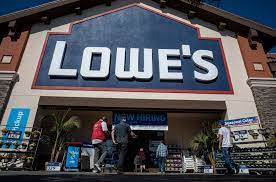 Lowe's sells appliances and home improvement goods. Lowe S Boosts Promotions As It Starts To Lap 2020 S Buying Spree Bloomberg