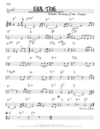Auto scroll beats size up size down change color hide chords simplify chords drawings columns. Ebb Tide Sheet Music The Righteous Brothers Real Book Melody Chords