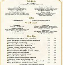 Menu Spotlight English Bulldog At Rose Crown Pub The Disney Food Blog Disney Food Blog Pub Food Disney Food