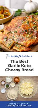 This recipe makes just enough for my husband and i to share, so double the recipe if you plan on. The Most Addictive Garlic Keto Cheesy Bread Ever Omg Healthy Substitute