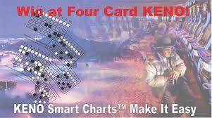 four card keno charts use the best winning strategy