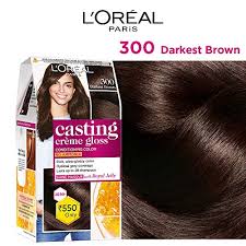 To use, make sure you shake the bottle well before applying. L Oreal Paris Casting Creme Gloss Hair Color Darkest Brown 300 87 5g 72ml Apna Tonk