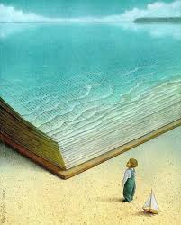 Die Magie Der Bucher Surrealistische Kunst Illustration Traumbilder