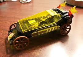 The credit card edge should line up with the axle slot. You Don T Have To Make A Pinewood Derby Car Out Of Wood Lego