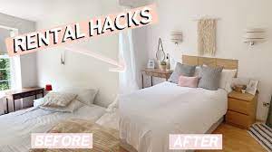 You could be thinking of what you can do in order to get a better bedroom with fewer budgets or by not spending anything at all. Rental Room Makeover On A Budget Easy Home Decor Hacks 2019 Youtube