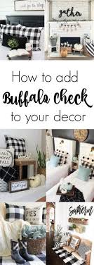 Black And White Buffalo Plaid Decor Black White Buffalo Check Beauty For Ashes Modern Farmhouse Decor Farm House Living Room Home Decor