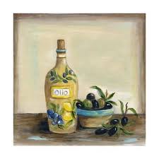 Olive Oil Art Print Marilyn Dunlap Art Com In 2020 Tuscan Olive Oil Art Tree Art
