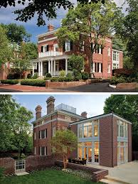 Behr has paint colors to help you create your dream colonial exteriors. Preservation Brief 14 New Exterior Additions To Historic Buildings Preser Colonial House Exteriors Modern Addition To Old House Colonial House Exterior Brick