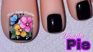 They re accustomed to online on cell phones to consider image information for being a concept. Decoracion De Unas Flores Y Mariposa Pie Unas Decoradas Con Flores Y Mariposa Unas En Negro Youtube
