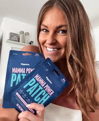 Absolutely over the moon to be working with @pippeta_official this  pregnancy! I cannot wait to try these Mama Power Patches. They are 100%  natural, latex free, vegan, waterproof and release all the