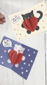 As i mentioned earlier, you can do this in any graphics editor. Easy Pop Up Bear Heart Card Red Ted Art Make Crafting With Kids Easy Fun Valentine Cards Handmade Birthday Cards Diy Valentine S Cards For Kids