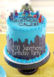 Passion cake design, tout les outils pour une pâtisserie tendance et créative. Lego Superhero Birthday Party The Scrap Shoppe