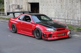 The r33 which it replaced was a great car but the r34 gtr is much more advanced in every area. Attkd R34 Gt R For Sale Nissan Skyline Street Racing Cars Nissan Gtr R34