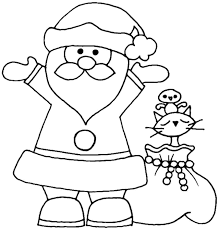 Coloring Sheets Christmas Santa Claus Printable Free For Kindergarten Santa Coloring Pages Christmas Coloring Sheets Printable Christmas Coloring Pages