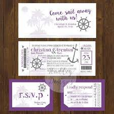 Cruise Ticket Wedding Invitation Boat Ticket Destination Wedding Destination Wedding Invitations Unique Wedding Invitation Wording Ticket Wedding Invitations