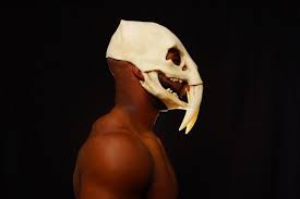 Digital download short of temper and long of tooth, this ferocious feline façade takes us back to the days when giant predators ruled the earth through physical, rather than political means. Sabertooth Cat Skull Mask Cat Skull Cat Skull Mask Sabertooth Cat