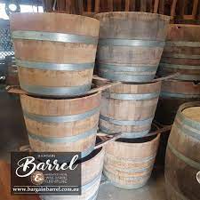 Half wine barrel / open back barrelmastersshop 4.5 out of 5 stars (65) $ 100.00. Half Wine Barrel For Sale Bargain Barrel