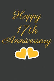 Choose something which reflects your tastes, activities and interests as a couple. Happy 17th Anniversary 17th Anniversary Gift Journal Notebook Unique Greeting Cards Alternative Heart Theme By Not A Book