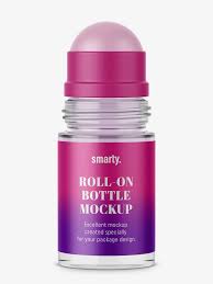 Glass Roll On Bottle Mockup Bottle Roll On Bottles Bottle Mockup