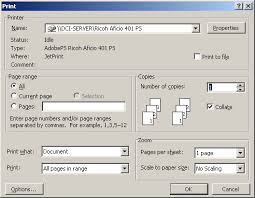 Printing To A File Microsoft Word