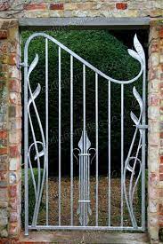 Bespoke Art Nouveau Garden Gate Garden Gates Metal Garden Gates Garden Gate Design