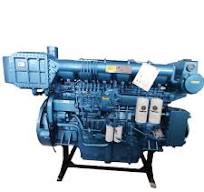 4 Strokes 6 Cylinders Baudouin Water Cooled Weichai 620HP Diesel Engine  Used for Marine Whm6160c620-5