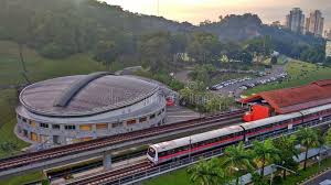 This caused the road to become muddy and wet. Bukit Gombak Mrt Station Editorial Stock Image Image Of Tracks 94546874