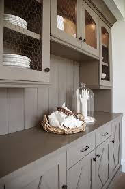 Check spelling or type a new query. Gray Chicken Wire Butler Pantry Cabinets Transitional Kitchen