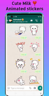 Descargar e instalar kawaii stickers (milk & mocha & more) para pc en windows 10,. Milk And Mocha Animated Stickers For Whatsapp For Android Apk Download