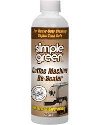 Tupkee coffee descaler breaks down mineral buildup and limescale that vinegar cannot remove, rinses away thoroughly, unlike vinegar when used regularly, tupkee premium formula descaling solution will restore the original taste with no vinegar smell or aftertaste that affects the aroma and. Simple Green Fj Coffee Machine Descaler Household