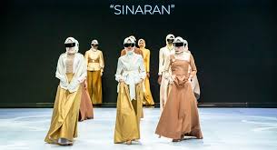 Oleh sebab itu ada banyak ribuan toko online yang. Kombinasi Kain Songket Disulap Jadi Busana Syar I Dailywear Okezone Lifestyle