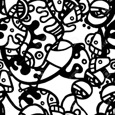 No where left to go the iconic point reyes shipwreck in inverness, ca just north of san francisco. Hippy Print Modern Seamless Pattern Black White Funky Hand Royalty Free Cliparts Vectors And Stock Illustration Image 136793648