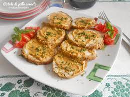 Rotolo Di Pollo Arrosto In Salsa Di Verdure Pietanza Facile E Gustosa