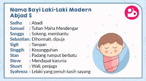 Info nama bayi lelaki islam moden tempo resah. 500 Nama Bayi Laki Laki Modern Ruangbunda